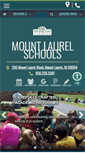 Mobile Screenshot of mtlaurelschools.org